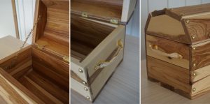 Black & White Treasure Chest - Heart of The Orient